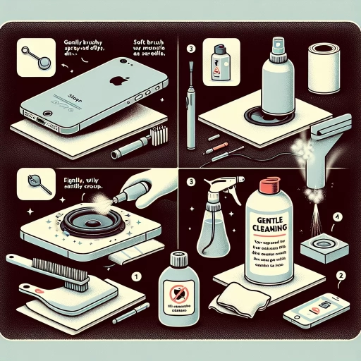 how to clean iphone speaker