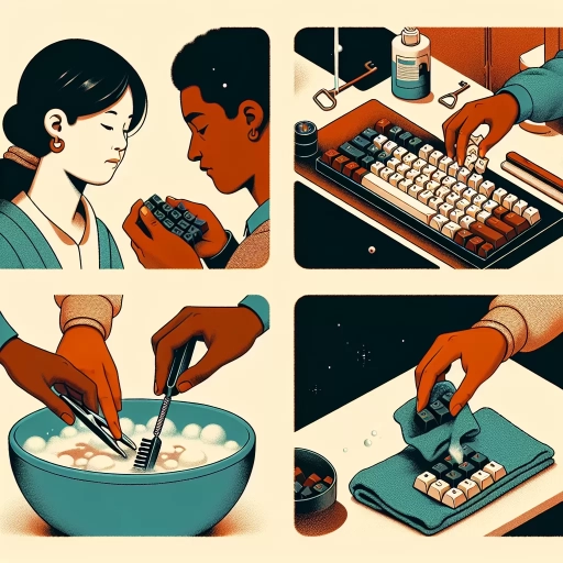 how to clean keycaps