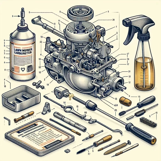 how to clean lawn mower carburetor