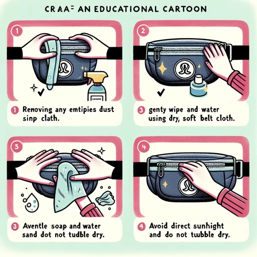 how to clean lululemon belt bag