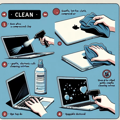 how to clean macbook
