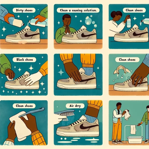 how to clean mesh shoes