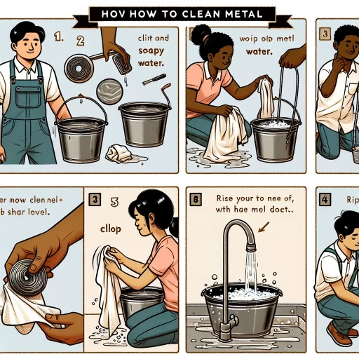 how to clean metal