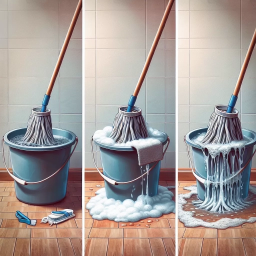 how to clean mop head