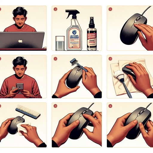 how to clean mouse