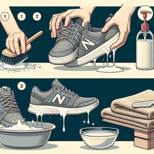 how to clean new balance shoes