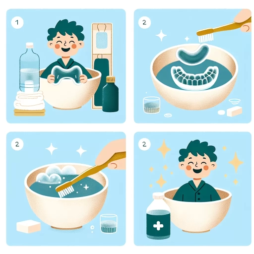 how to clean night guard naturally