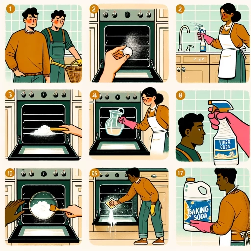 how to clean oven door