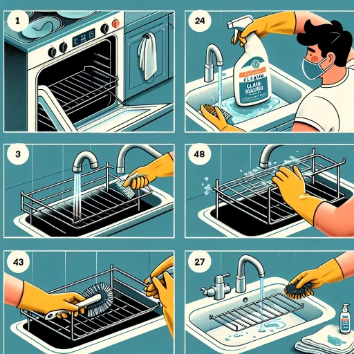 how to clean oven racks without bathtub