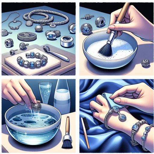 how to clean pandora jewelry