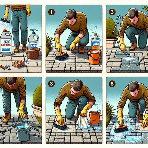 how to clean patio stones
