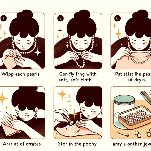 how to clean pearls