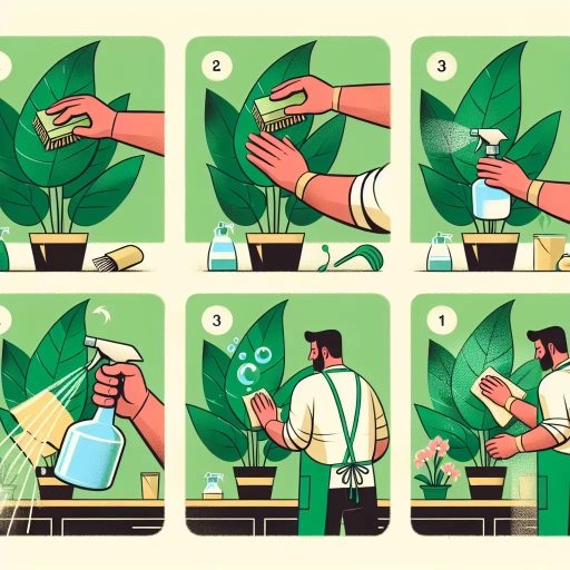 how to clean plant leaves