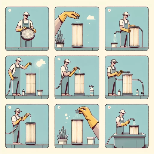 how to clean pool filter