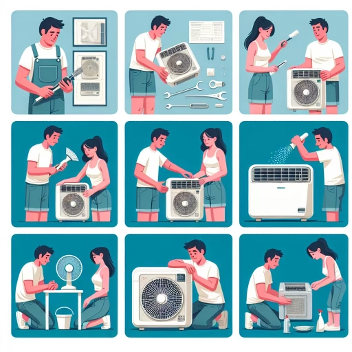 how to clean portable air conditioner