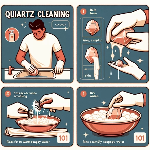 how to clean quartz
