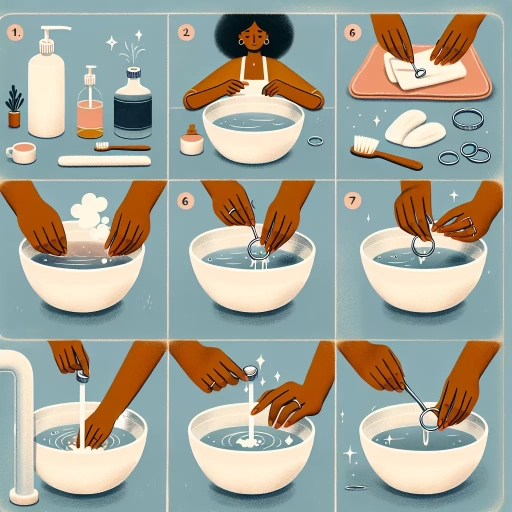 how to clean rings at home