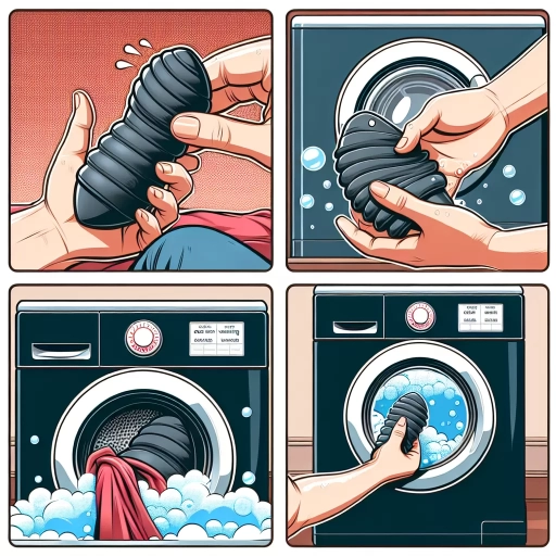 how to clean rubber in washing machine