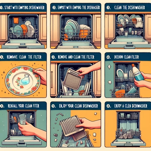 how to clean samsung dishwasher