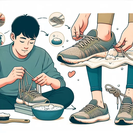 how to clean shoelaces