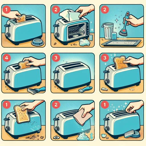 how to clean toaster