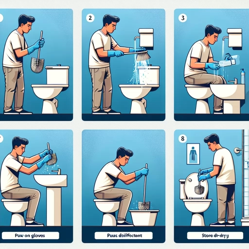 how to clean toilet brush