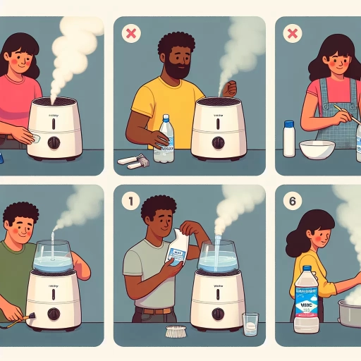 how to clean vicks humidifier