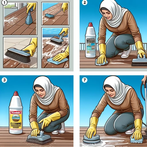 how to clean vinyl decking