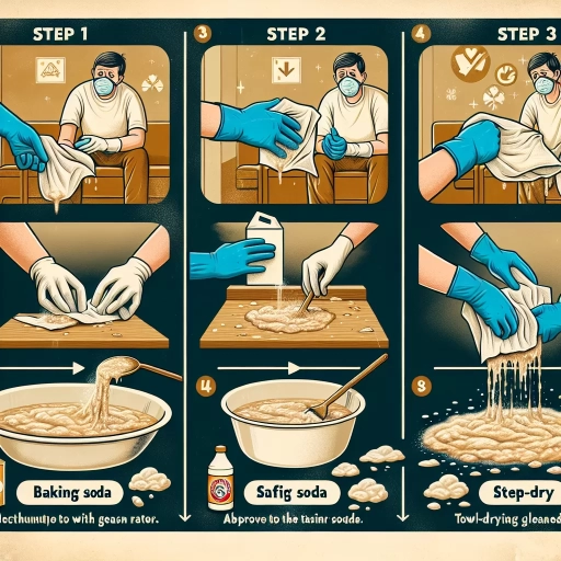 how to clean vomit