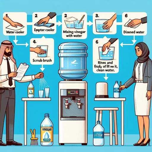 how to clean water cooler
