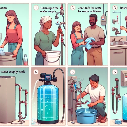 how to clean water softener