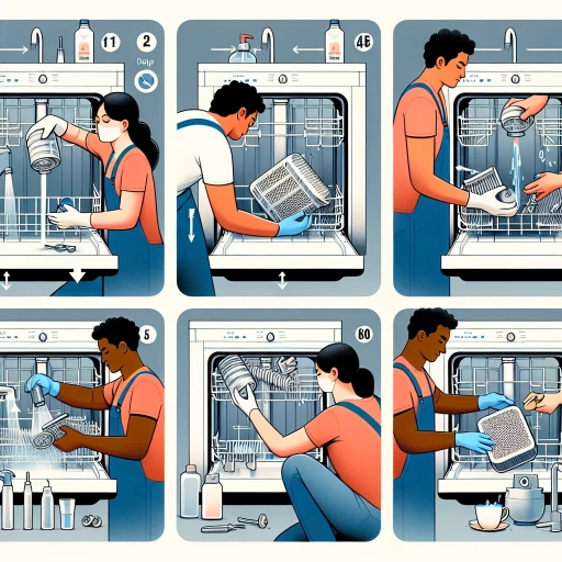 how to clean whirlpool dishwasher filter