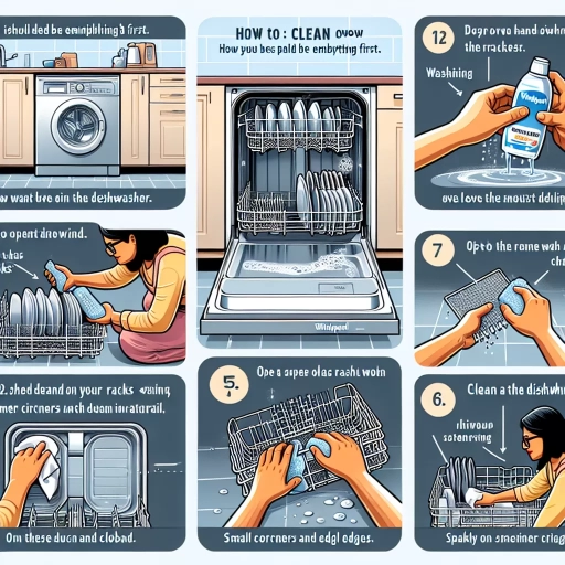 how to clean whirlpool dishwasher