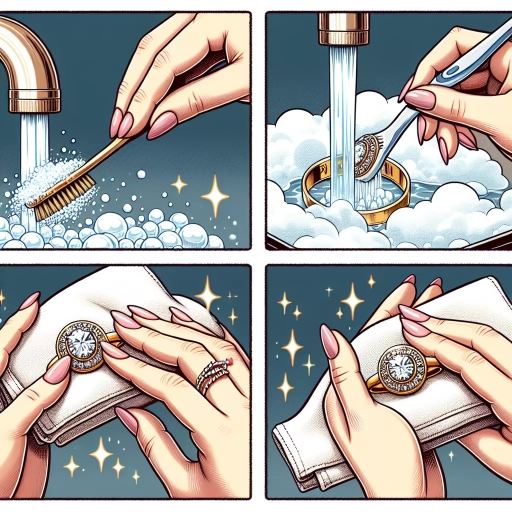 how to clean white gold