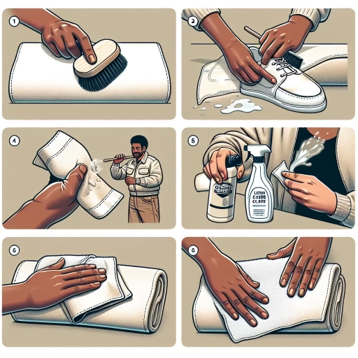 how to clean white leather