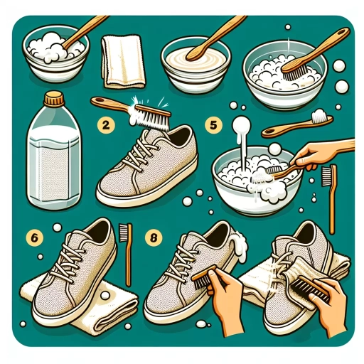 how to clean white mesh shoes