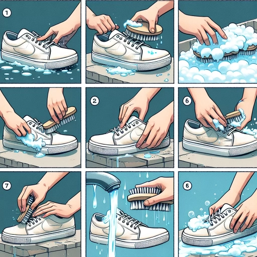 how to clean white vessi shoes
