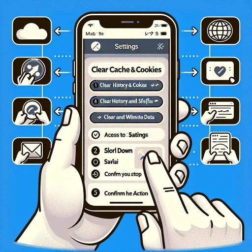 how to clear cache and cookies on iphone