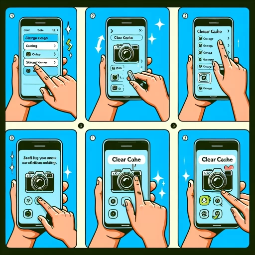 how to clear cache instagram