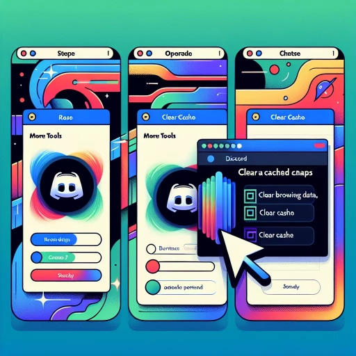 how to clear discord cache
