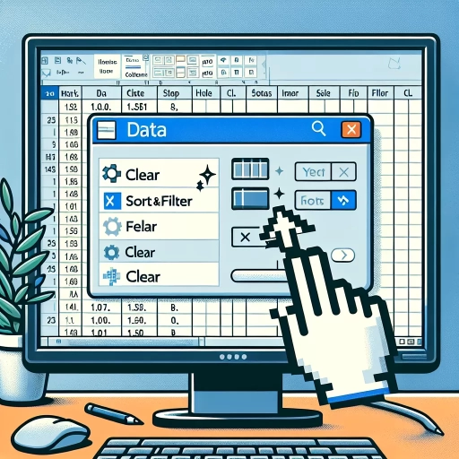 how to clear filters in excel