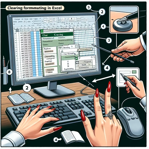 how to clear formatting in excel