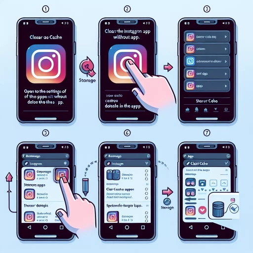 how to clear instagram cache without deleting app