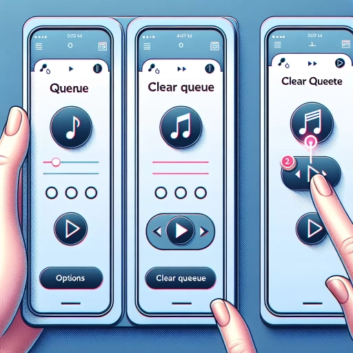 how to clear queue on spotify