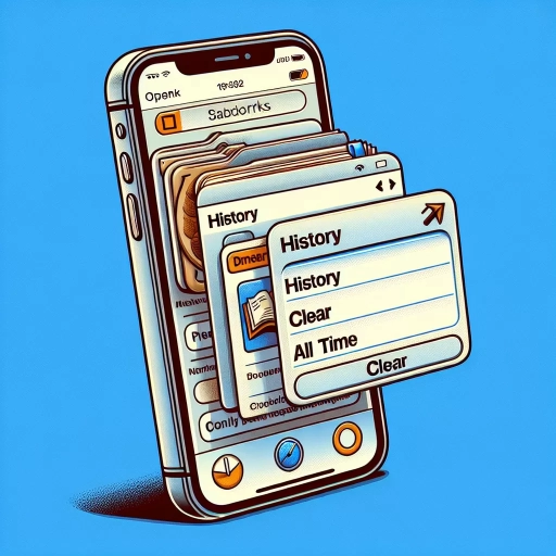 how to clear safari history on iphone