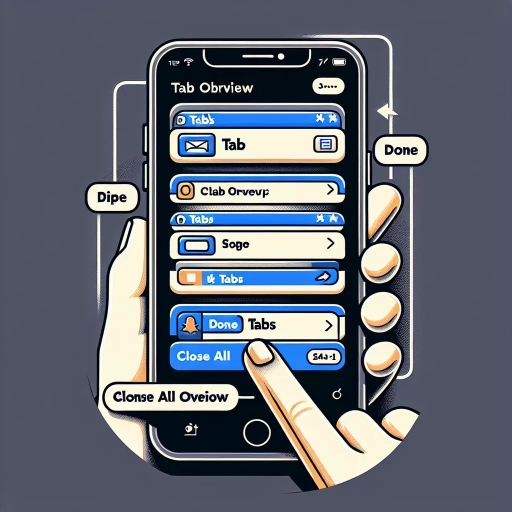 how to close all tabs safari iphone