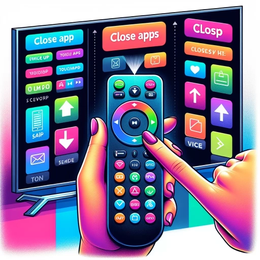 how to close apps on apple tv