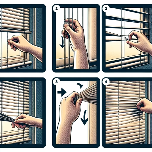 how to close blinds