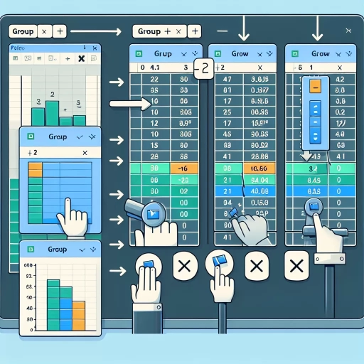how to collapse rows in excel