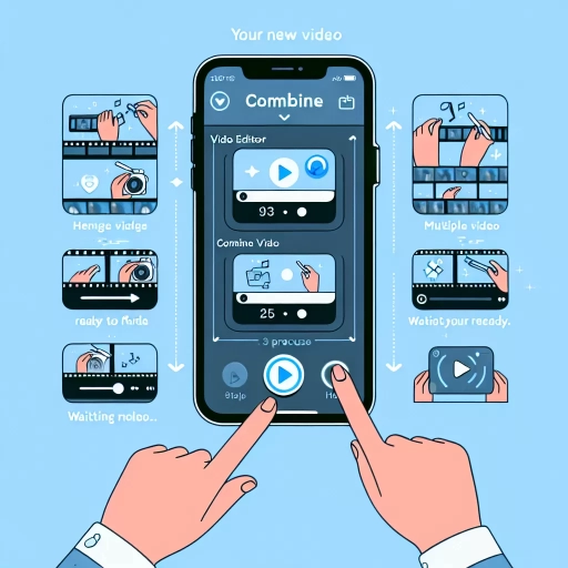 how to combine videos iphone